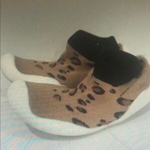 Leopard Sock Shoes